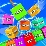 Tower Cube: 2048 merge 3D puzzle