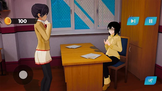 jogo de anime sakura para meninas do ensino médio - yandere jogo de  simulador de vida escolar japonesa