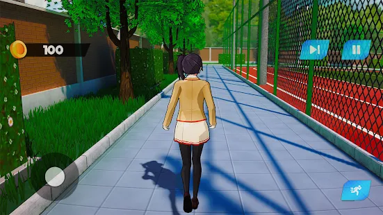 jogo de anime sakura para meninas do ensino médio - yandere jogo de  simulador de vida escolar japonesa