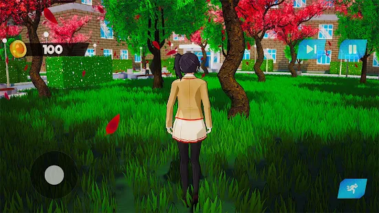 jogo de anime sakura para meninas do ensino médio - yandere jogo de  simulador de vida escolar japonesa