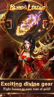 Blood & Legend:Dragon King,idle league mobile online game