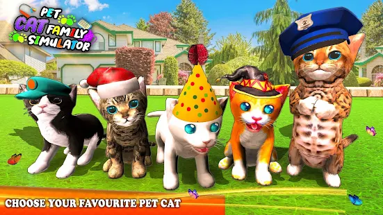 Baixar e jogar Jogo Virtual Pet Cat Simulator no PC com MuMu Player