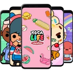 boca toca Life world : Wallpaper City Town crumpet