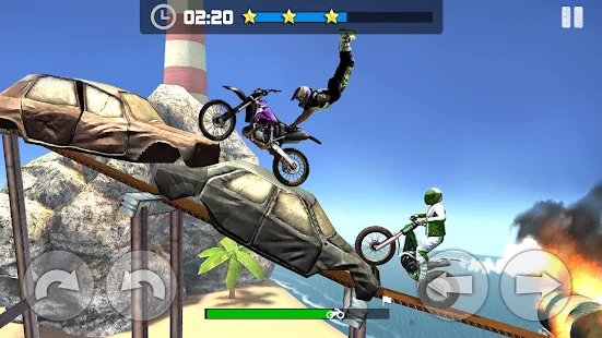 Baixar e jogar Crazy Bike Racing Stunt Game no PC com MuMu Player