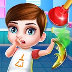House cleaning & School cleanup game for girls
