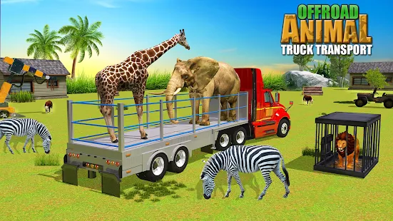 Download and play Zoo Animals Truck Transport: Zoo Animals Games on PC ...