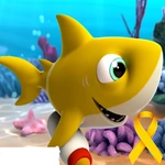 Aventuras do BeBê tubarão com seus amigos!