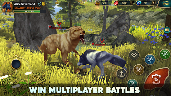 Baixar e jogar Wolf Tales - Online Wild Animal Sim no PC com MuMu Player