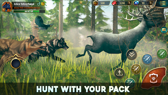 Baixar e jogar Wolf Tales - Online Wild Animal Sim no PC com MuMu Player