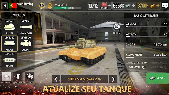 War Machines: Jogo de tanques – Apps no Google Play