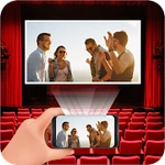 HD Video Projector Simulator – Cinema Screen Video