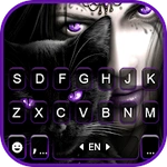 Purple Cat Witch 主題鍵盤