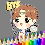 BTS Shimeji Coloring Book