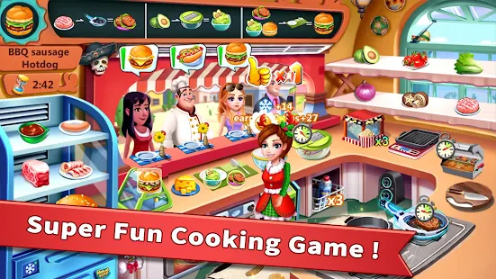 Baixar e jogar Cooking Crush: Jogos de cozinhar no PC com MuMu Player