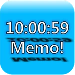 Always on top clock and memo
