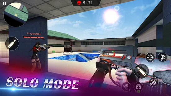 Baixar e jogar Pixel Strike 3D - FPS Gun Game no PC com MuMu Player