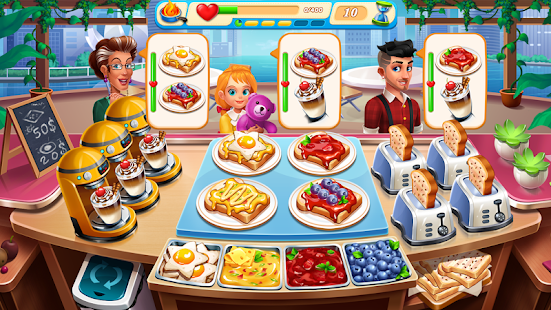 Baixe Jogos de Cozinha: Cooking Town no PC