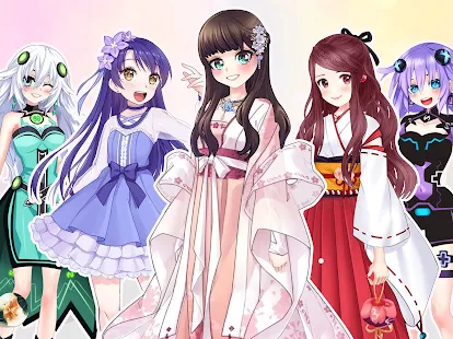 Moda de Anime Meninas - Jogo de Vestir e Maquiar::Appstore for  Android