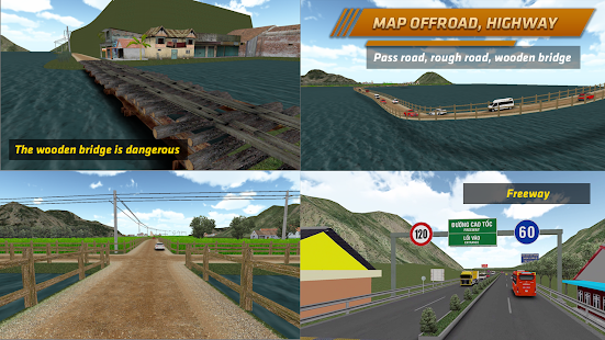 Driving Simulation Gaming - Map Vietnam