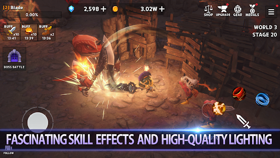 Baixar e jogar Idle Legend- 3D Auto Battle RPG no PC com MuMu Player