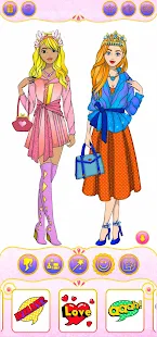 Jogos de vestir bonecas da moda - Doce menina para colorir e lavar