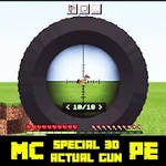 Gun Mod for MCPE Offline -  3D Actual Guns MCPE