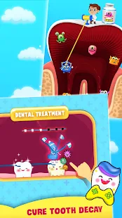 Dentista louco Jogo divertido : Tratar pacientes em uma clínica de um  dentista louco ! jogo divertido para as crianças