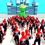 Superhero Crowd Pusher - Crowd City 3D