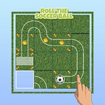 Roll the soccer ball