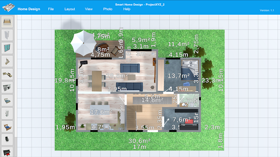 Baixar e jogar Design de casa inteligente