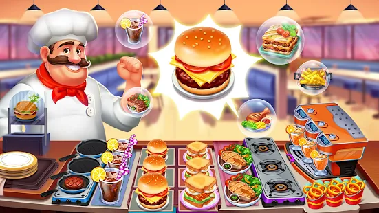 louco jogo hambúrguer cozinhar - Baixar APK para Android