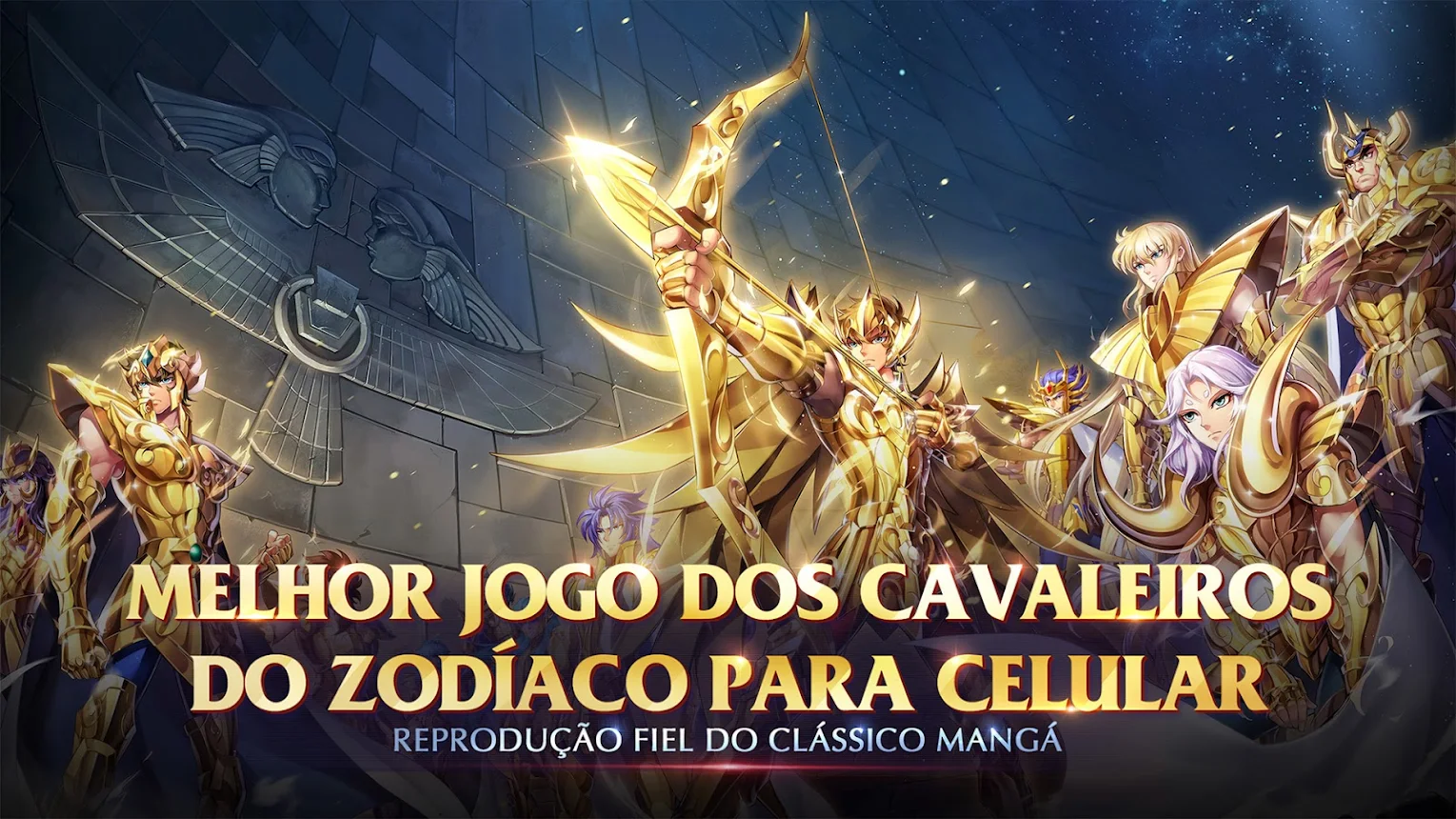 EXCELENTE JOGO DE CAVALEIROS DO ZODÍACO DUBLADO PARA ANDROID E PC! 