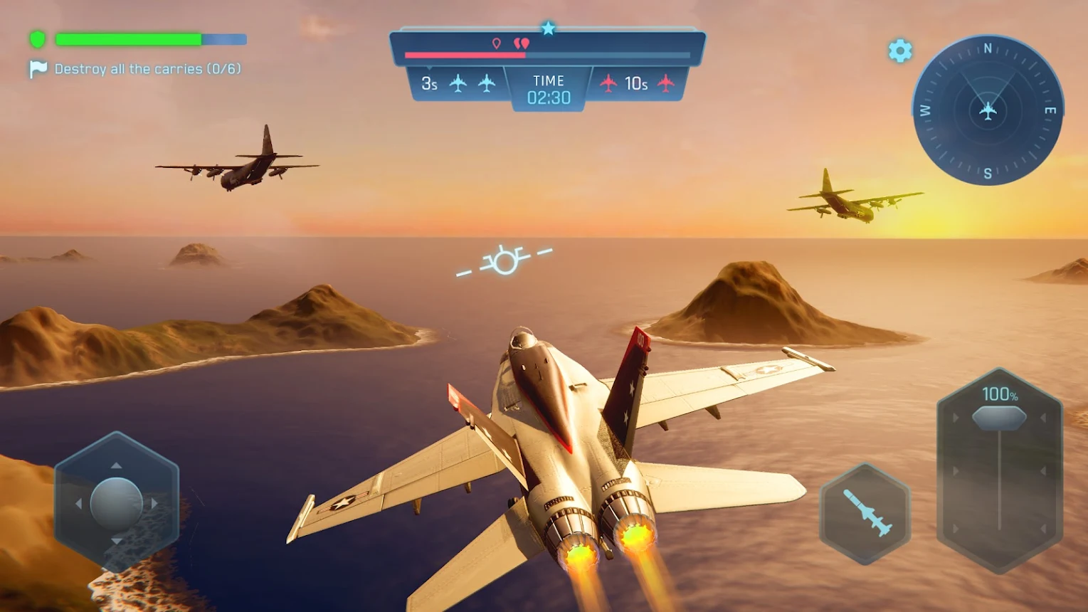 Baixe Sky Warriors: Combate Aéreo no PC