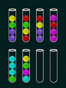 Jogos de quebra cabeça de cores de classificação de bola versão