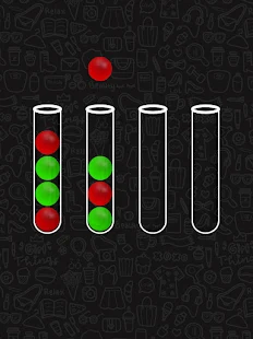 Jogos de quebra cabeça de cores de classificação de bola versão