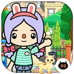Miga Town: Visit a friend's home