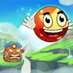 Ball's Journey 6 - Red Bounce Ball Heroes