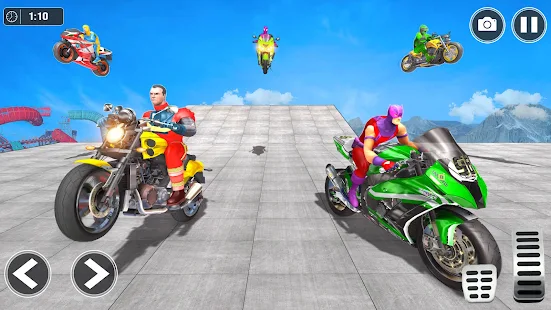 Baixar e jogar Crazy Bike Racing Stunt Game no PC com MuMu Player