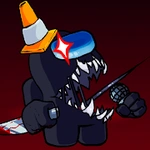 Friday Funny Mod Black Impostor FNF