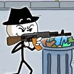 Gang Battle: Thug Life Stickman - Match 3 Rescue