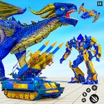 Dragon Robot Car Game: Robot Transforming Game