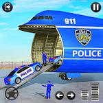 Grand Police Cargo Transport Truck:Car Parking Sim