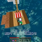 Mod One block raft survival – maps  one block