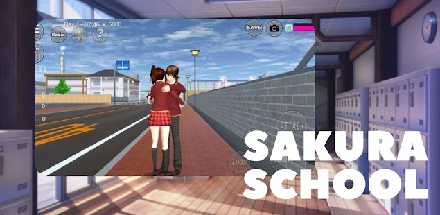 Baixar e jogar Sakura Alto escola Girl amor Story simulador jogos no PC com  MuMu Player