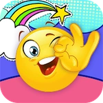 Love Birthday Emoji GIF & Rose Stikers