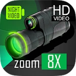 Night Mode Camera (Light amplifier) and Zoom