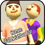 Human Fall Neighbor Flat Crazy
