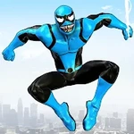 Flying Spider Superhero Games: Black Spider Games