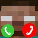 Fake call Prank for Herobrine - Video Call & Voice