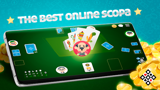 free scopa card game